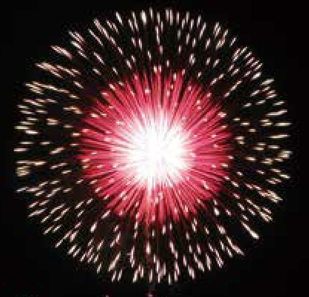打ち上げ花火 花火(八重芯)